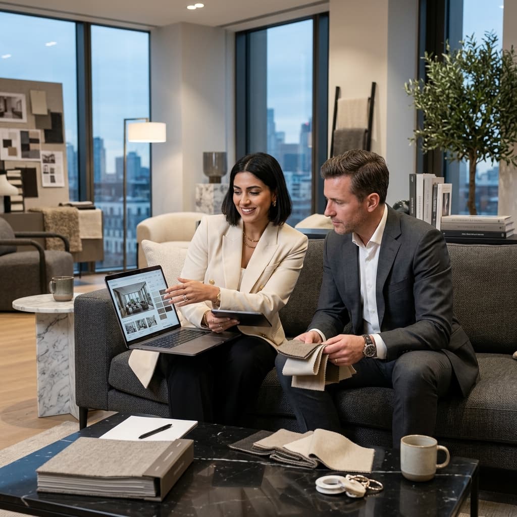 Exclusive client consultation meeting